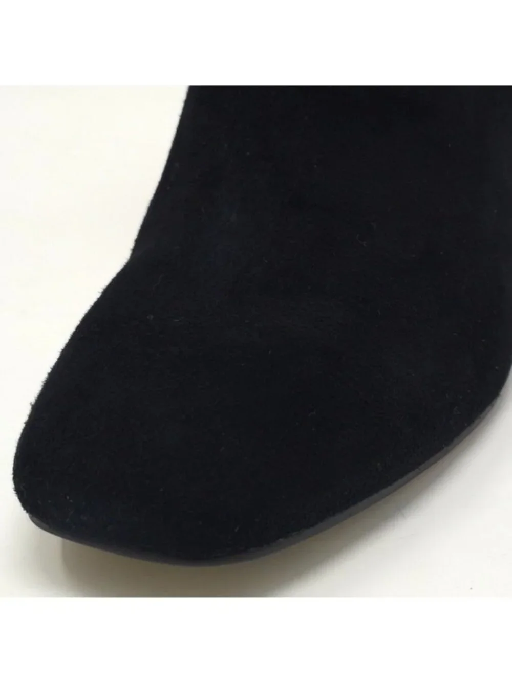 Bella Vita Black Suede & Leather Ankle Heeled Boots 7.5M